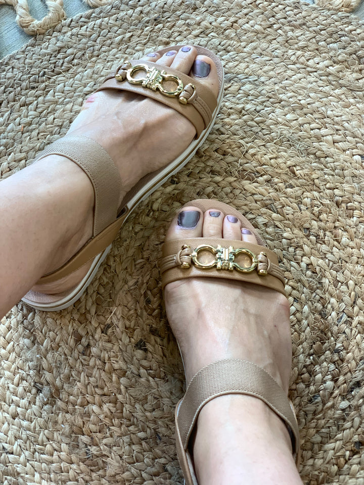Modare Tan Sandals