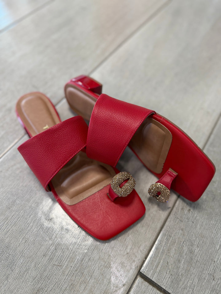 Tchocco Red RD Sandals