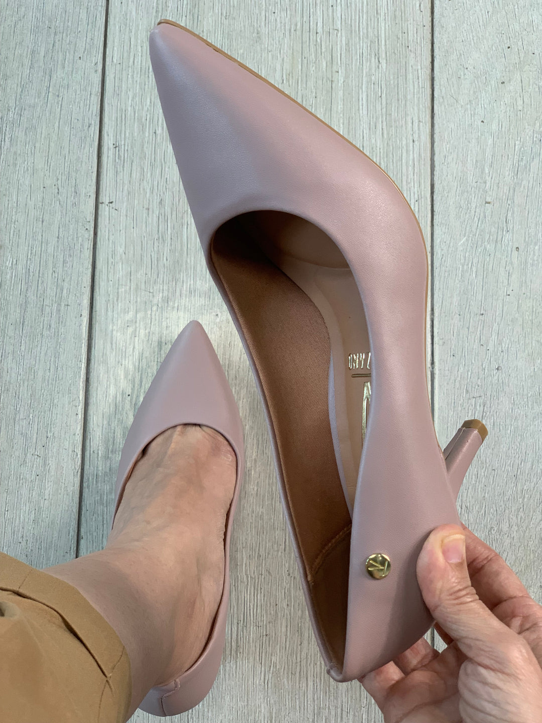 Vizzano Taupe 2.5” Classic Heels