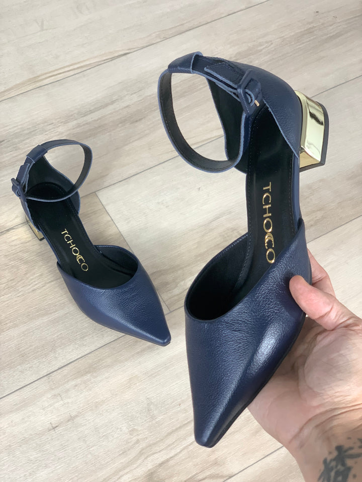 Tchocco Navy Mary Janes
