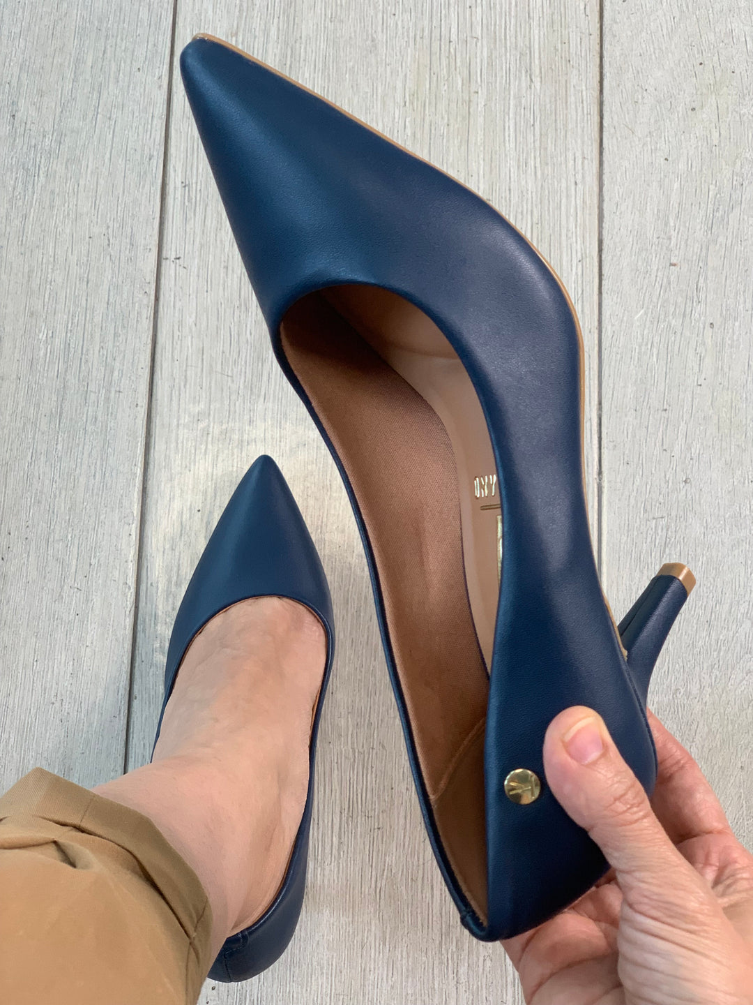 Vizzano Navy 2.5” Classic Heels