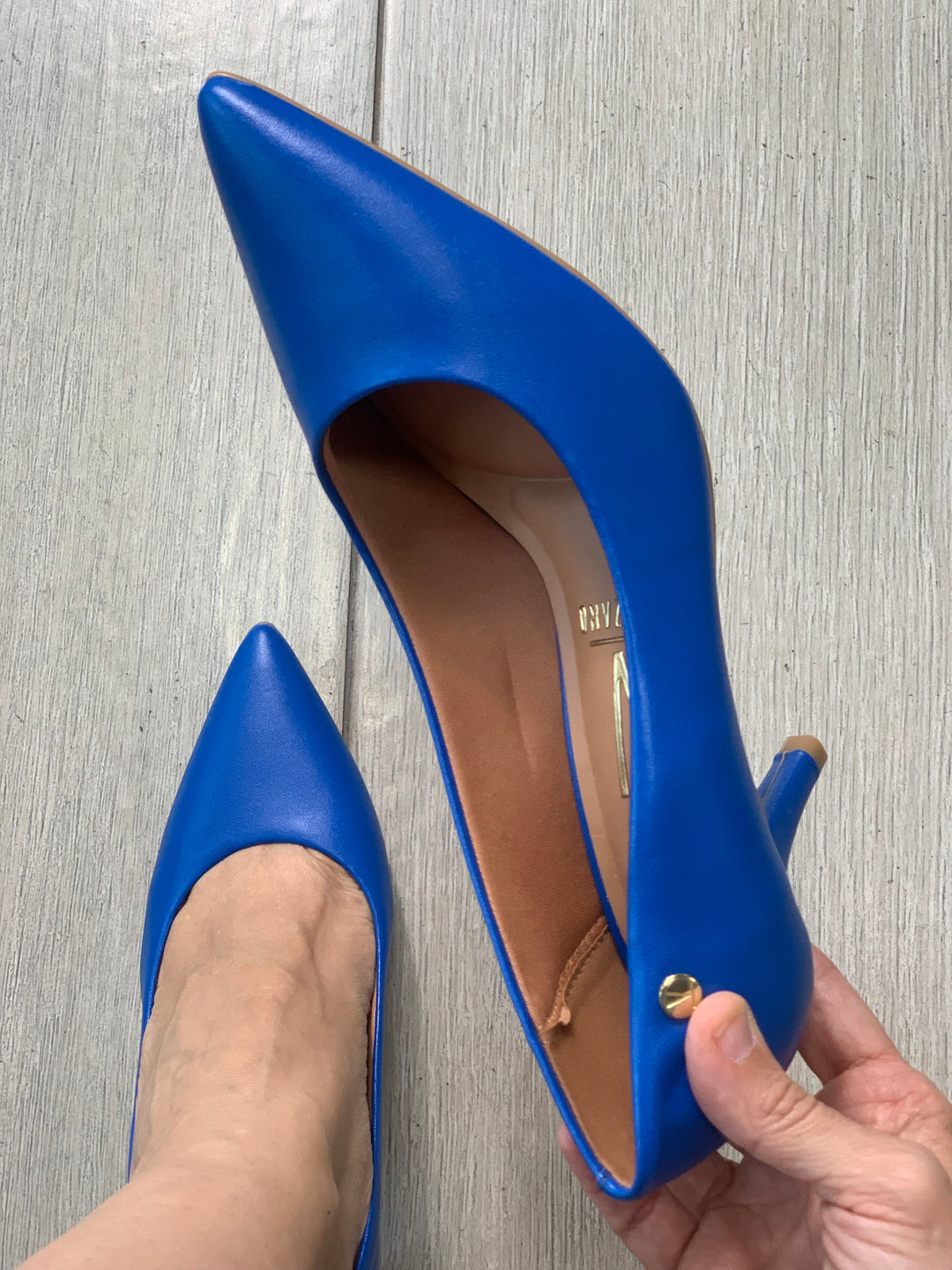 Vizzano Cobalt Blue 2.5” Classic Heels