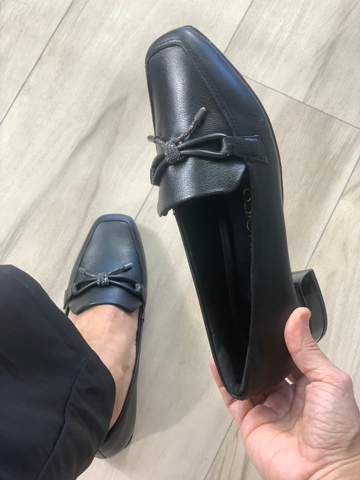 Tchocco Black Bow Flats