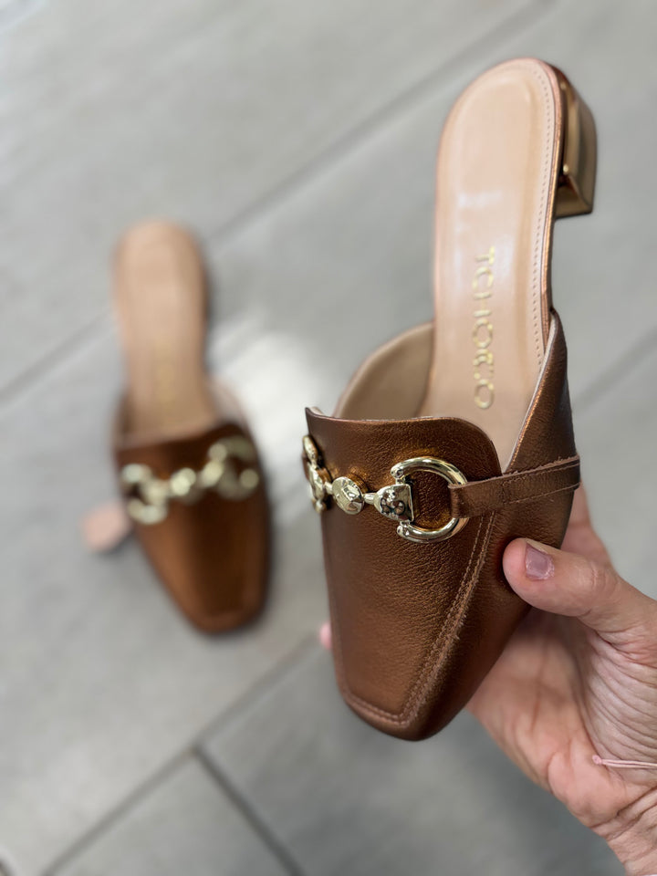 Tchocco Bronze RT Mules