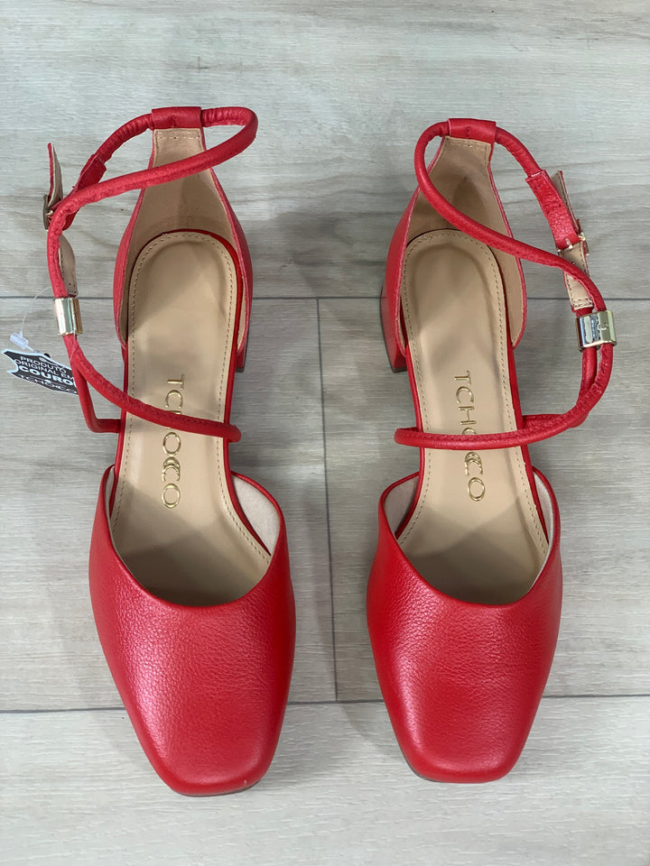 Tchocco Red Fashion Mary Janes