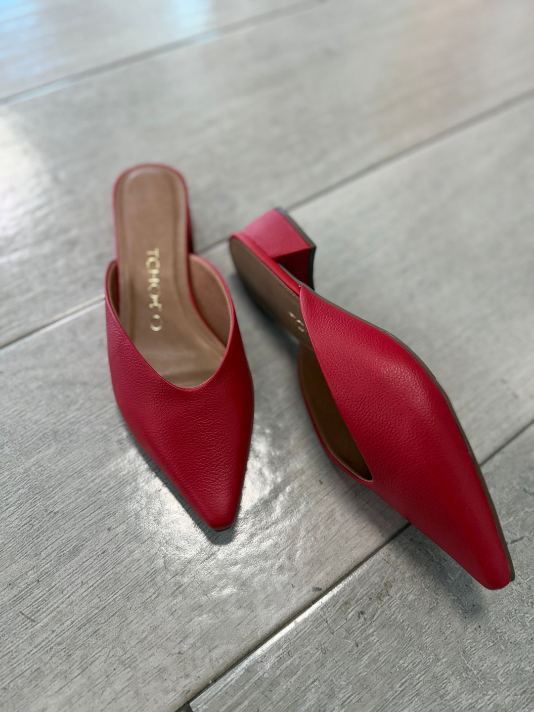 Tchocco Red Mules
