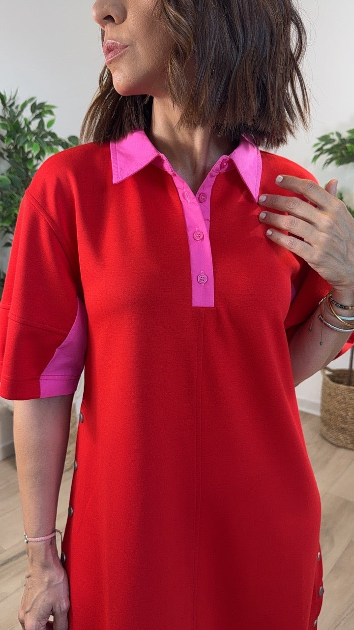 Notorio Red Mini Dress