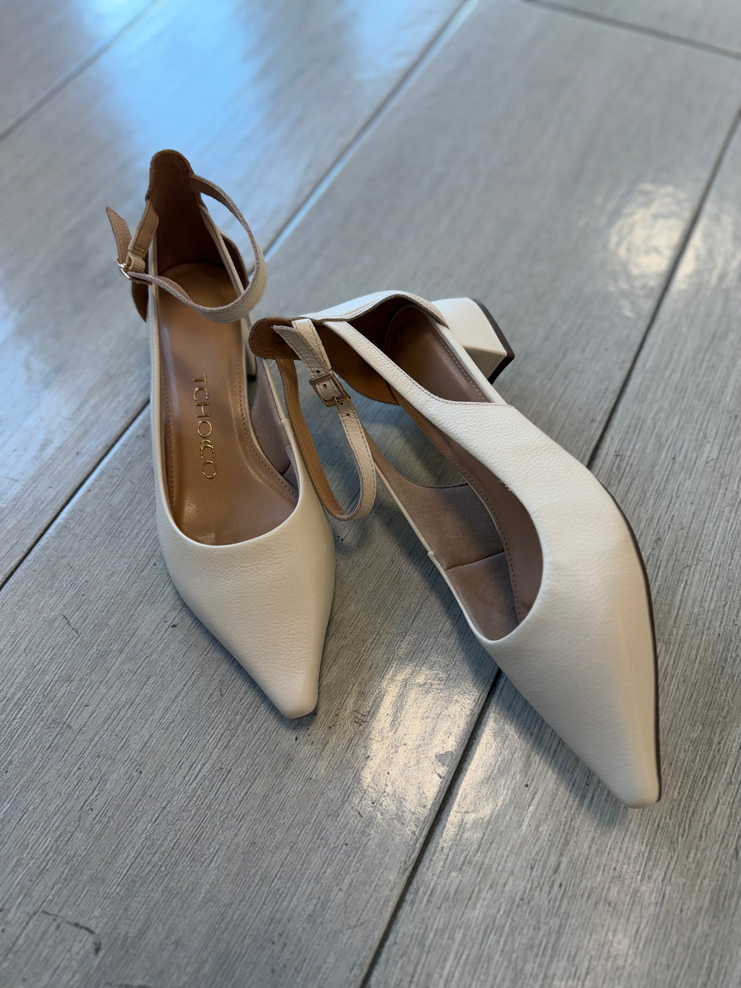 Tchocco Butter Strappy Mary Janes