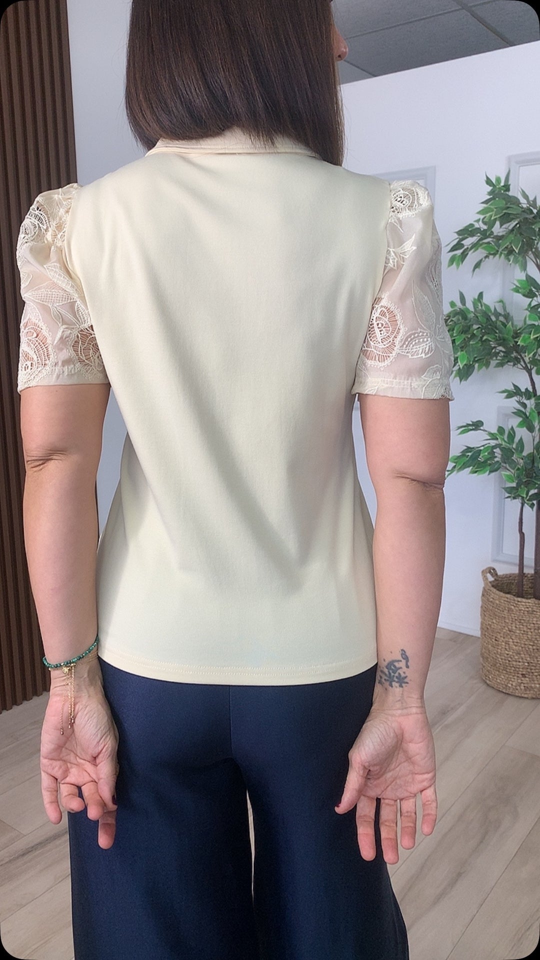 Frais Beige Top