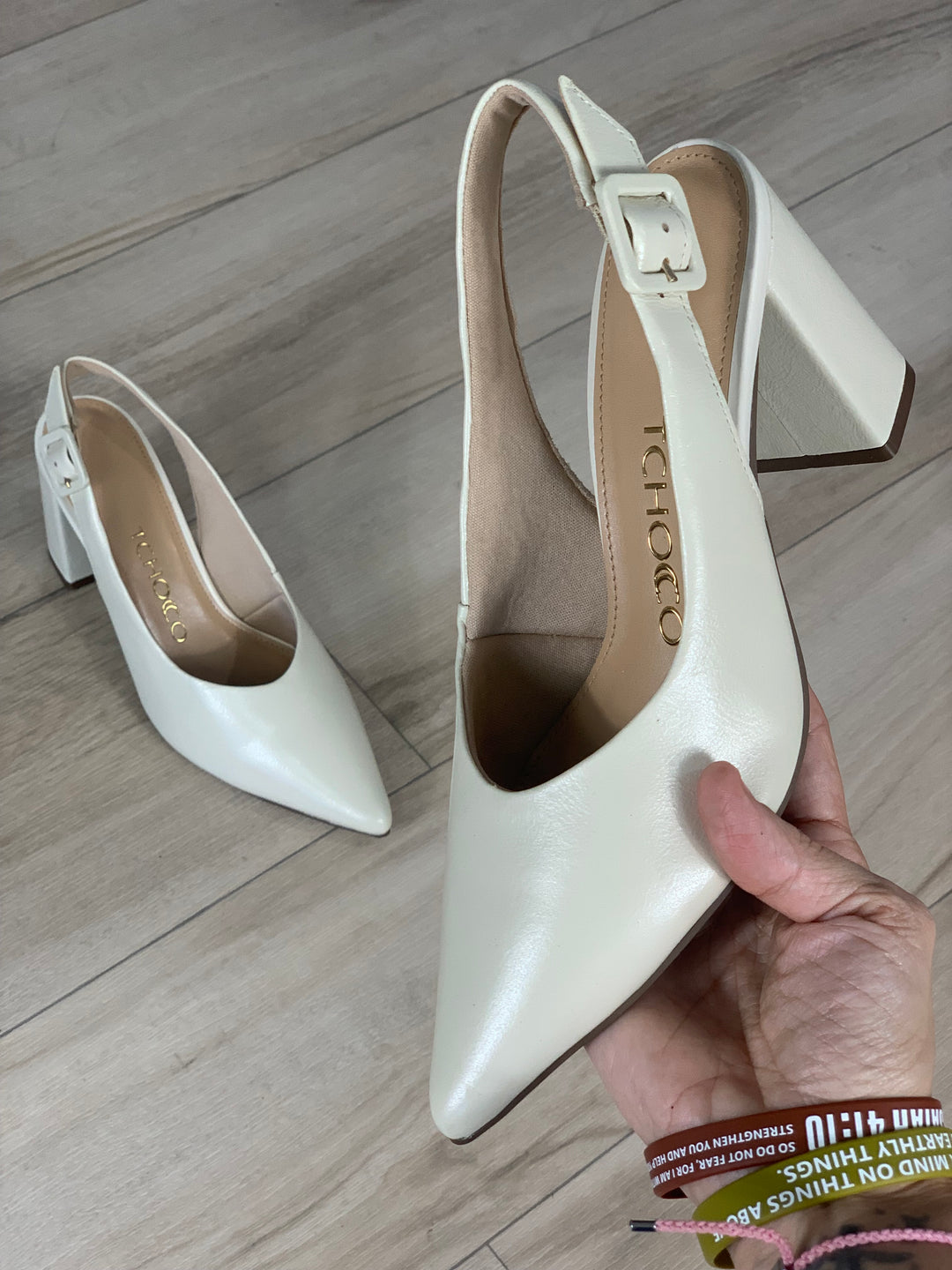Tchocco 3" Glacial Euro Block Heels