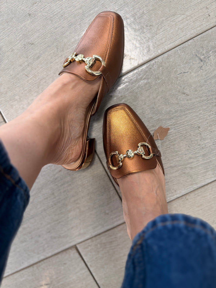 Tchocco Bronze RT Mules