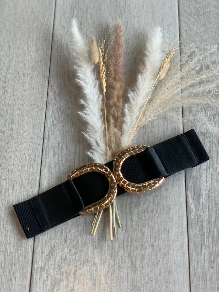 Black Double Sided Belt