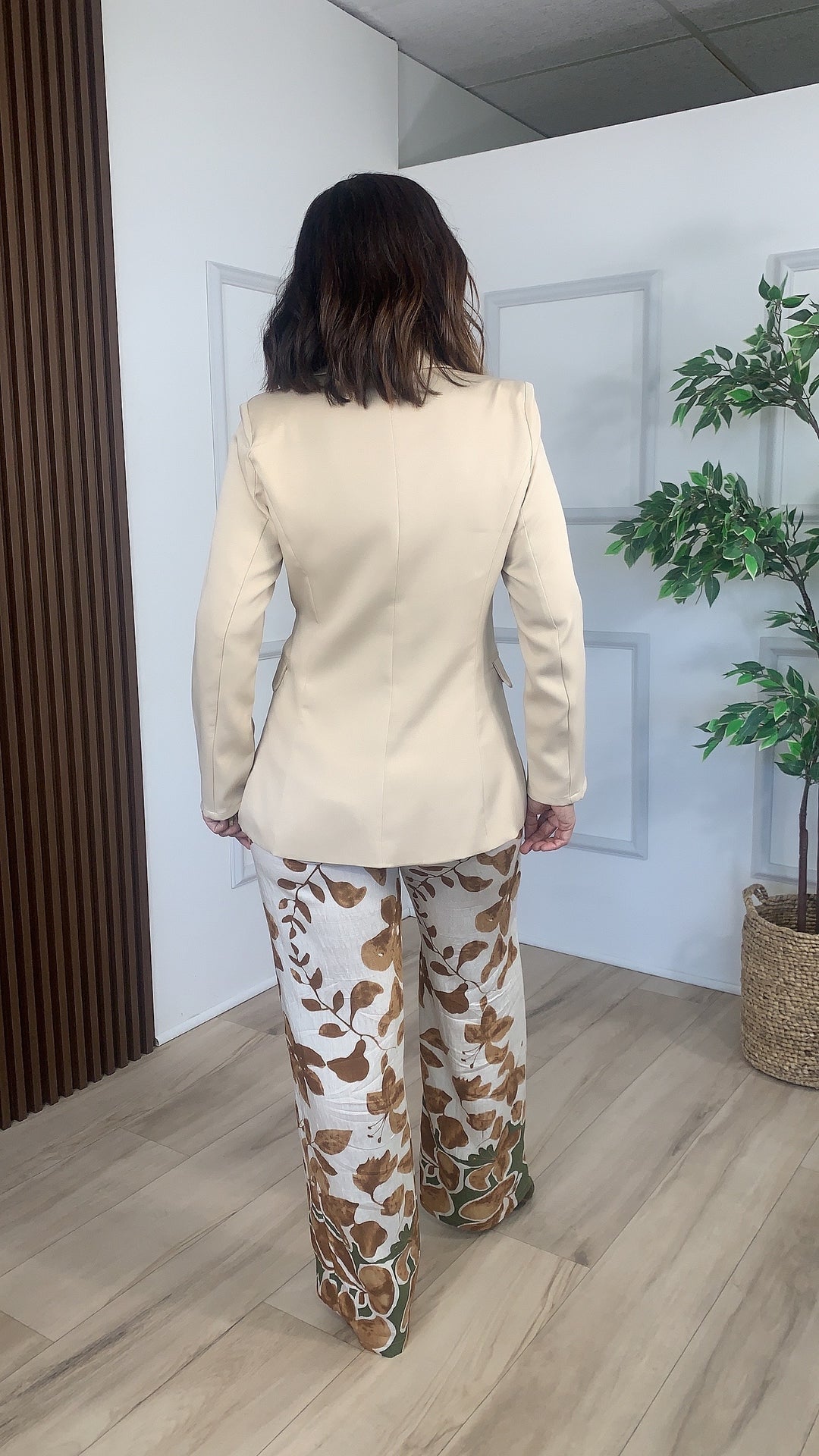 Raíz Taupe Blazer