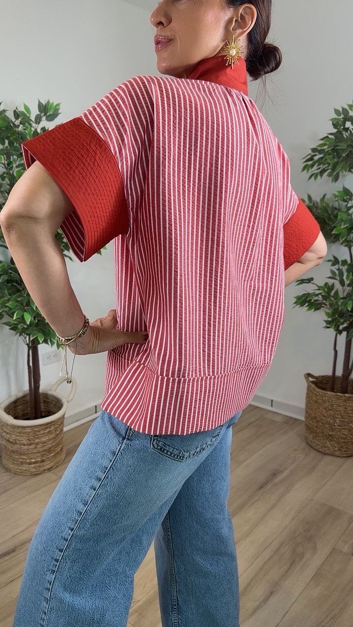 Samaria Rust Top