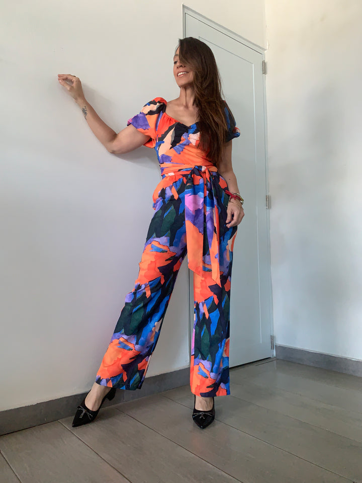 Back Ribbon Jumpsuit