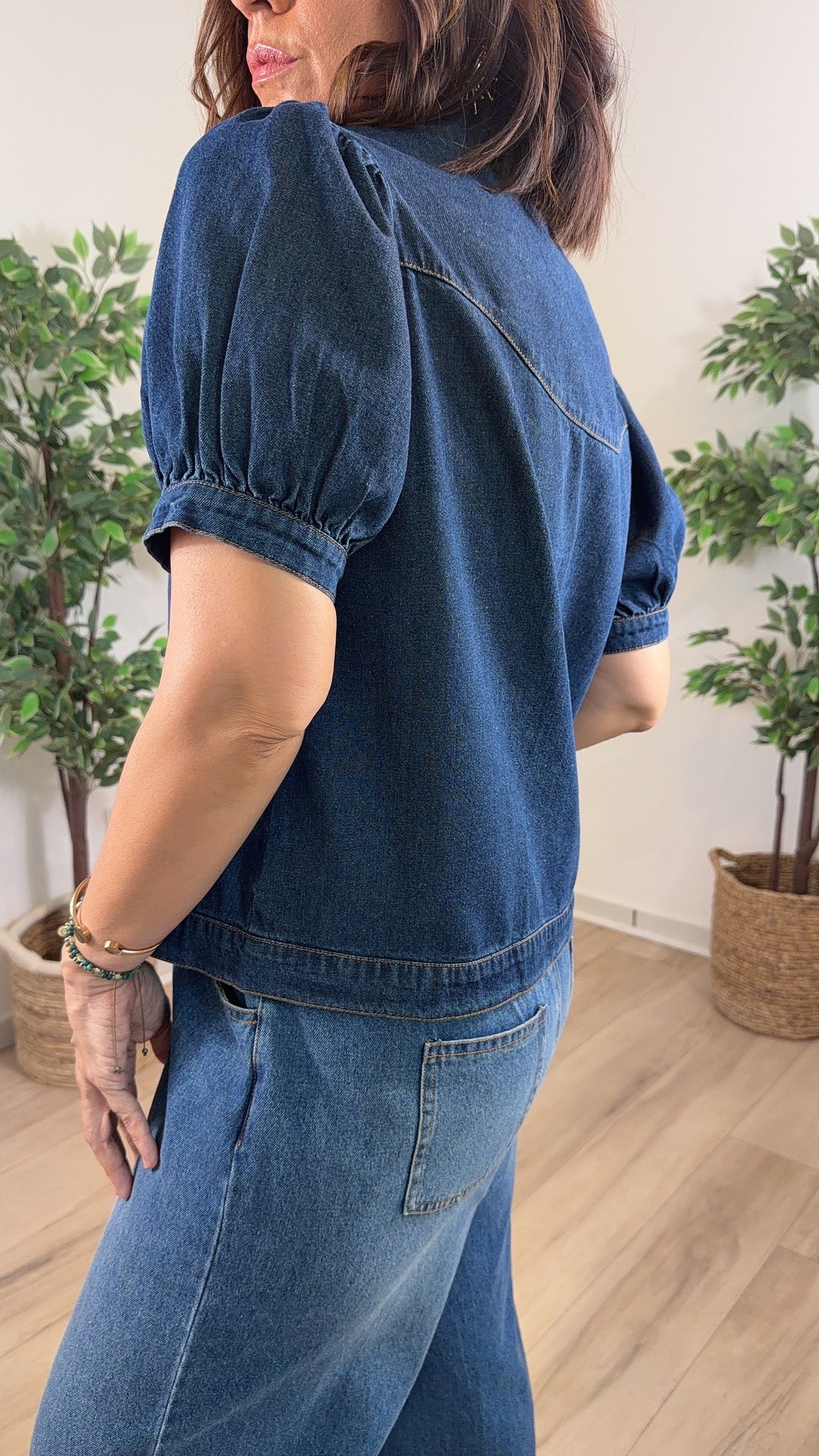 Cumbre Denim Top