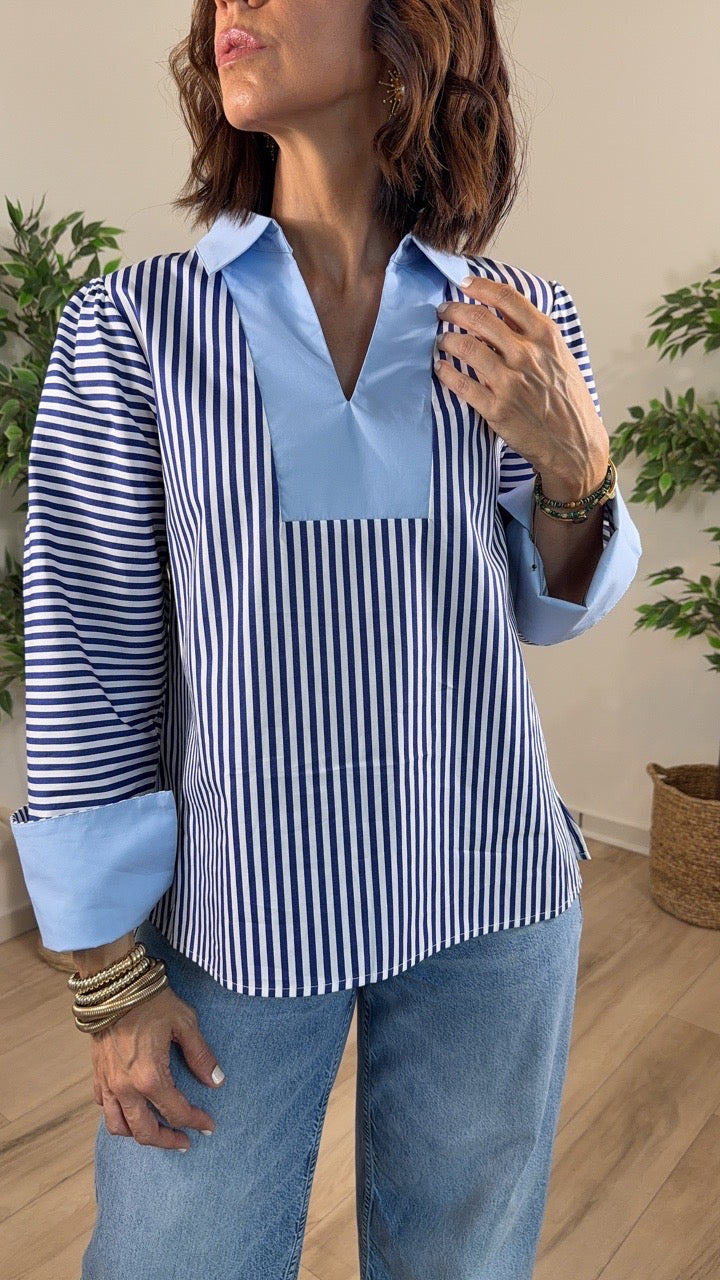 Vigor Blue Top