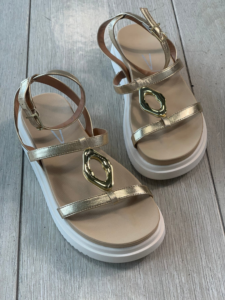 Vizzano Gold Chunky Sandals