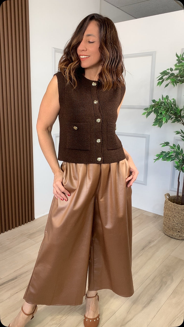 Quietud Mocha Vest