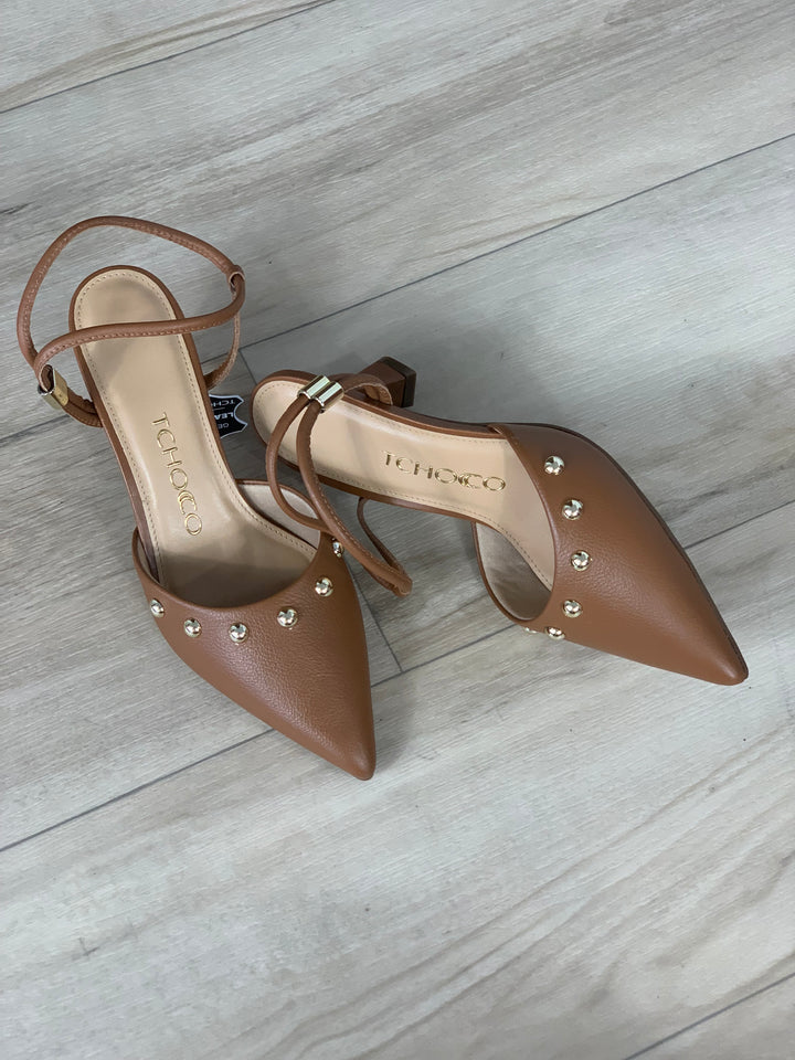 Tchocco Whisky Studs Heels