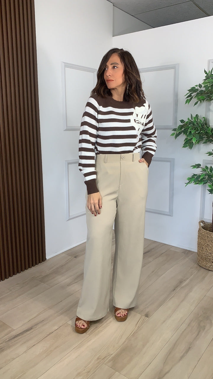 Renacer Tan Khaki Pants