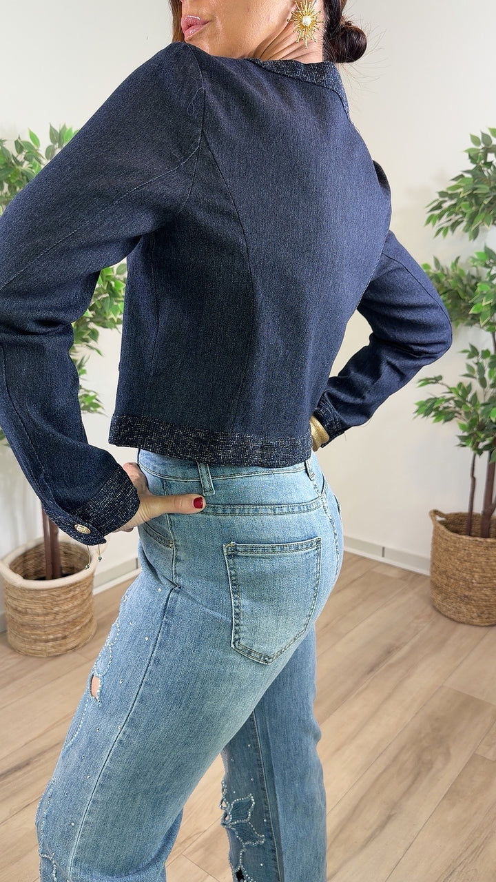 Antioquía Dark Denim Top