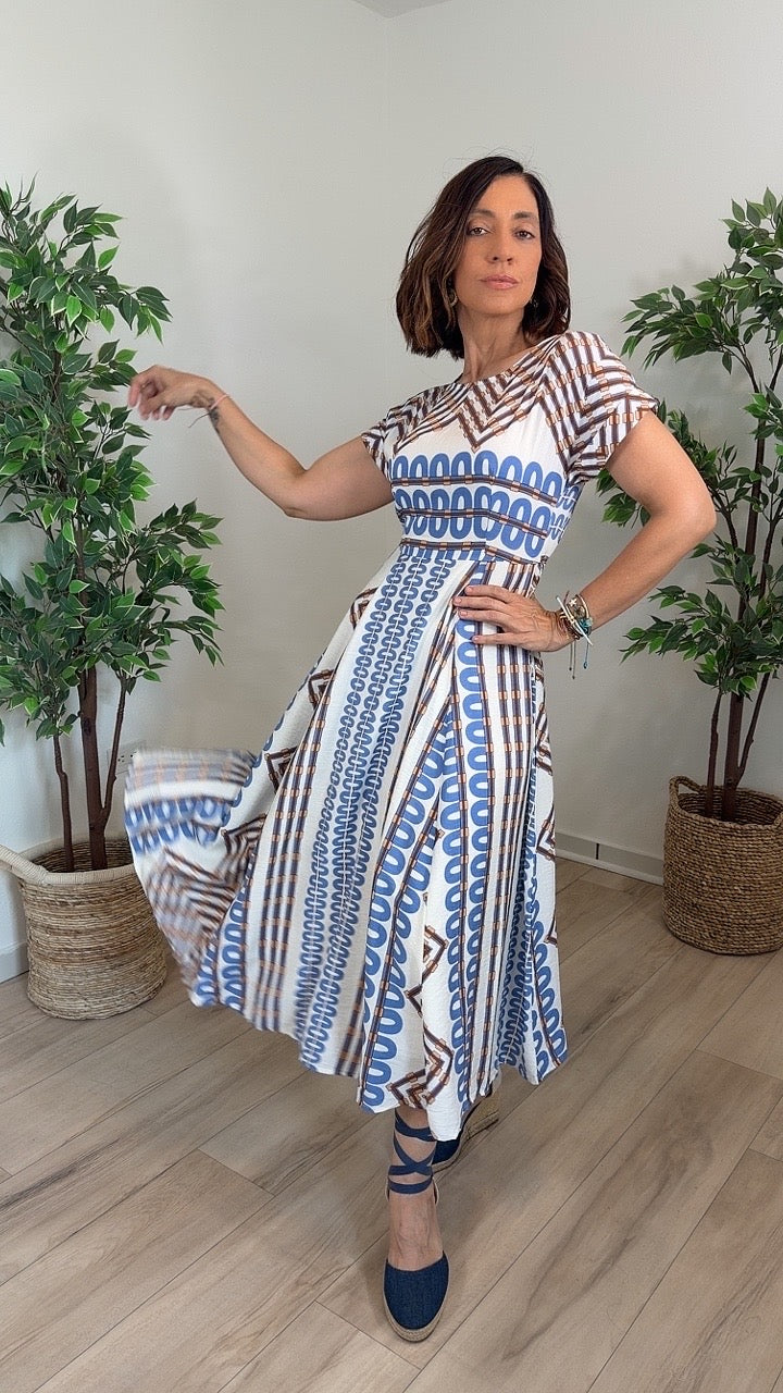 Victorioso Blue Midi