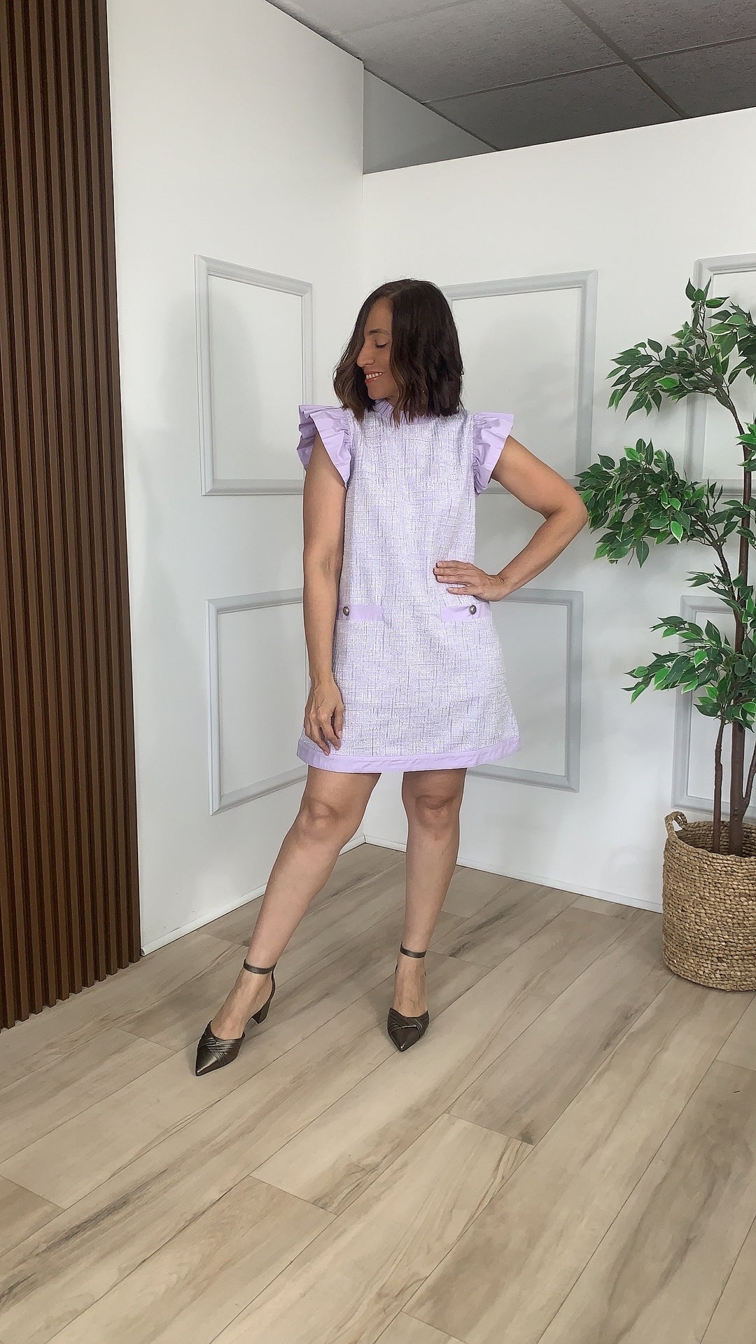 Legado Lavender Mini Dress