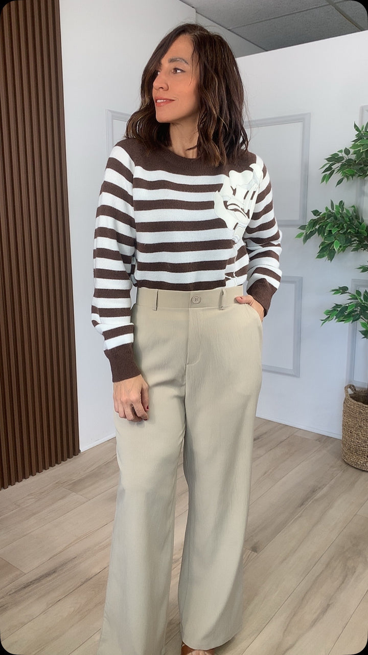 Renacer Tan Khaki Pants