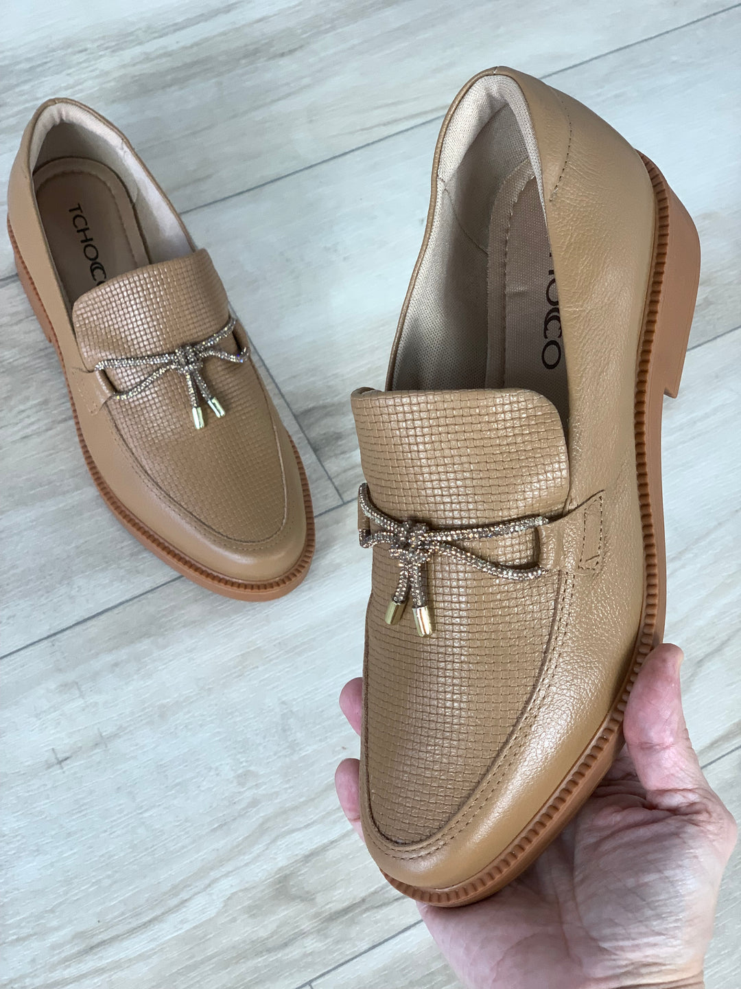 Tchocco Camel Loafers