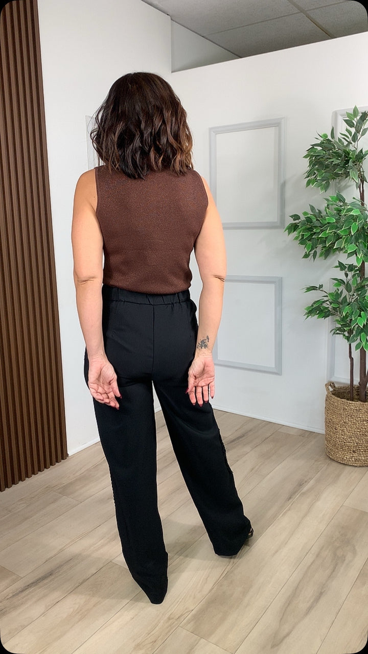 Mies Black Pants
