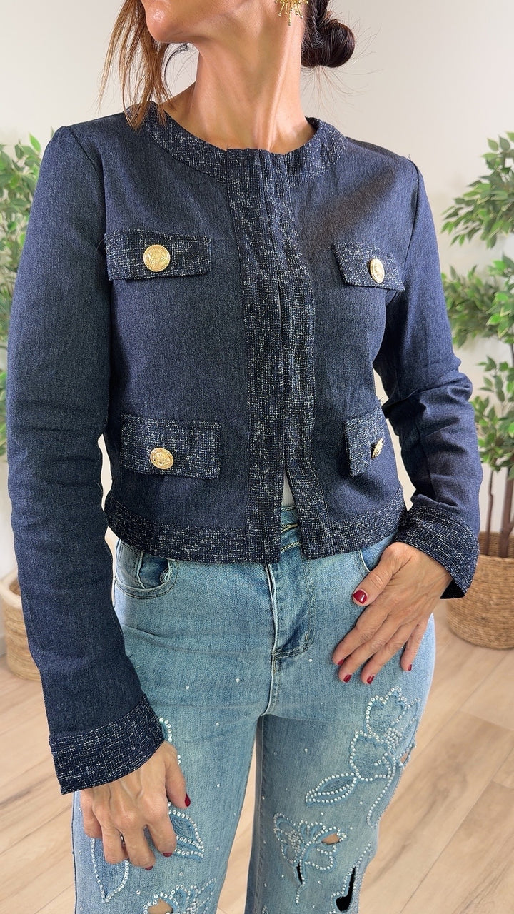 Antioquía Dark Denim Top