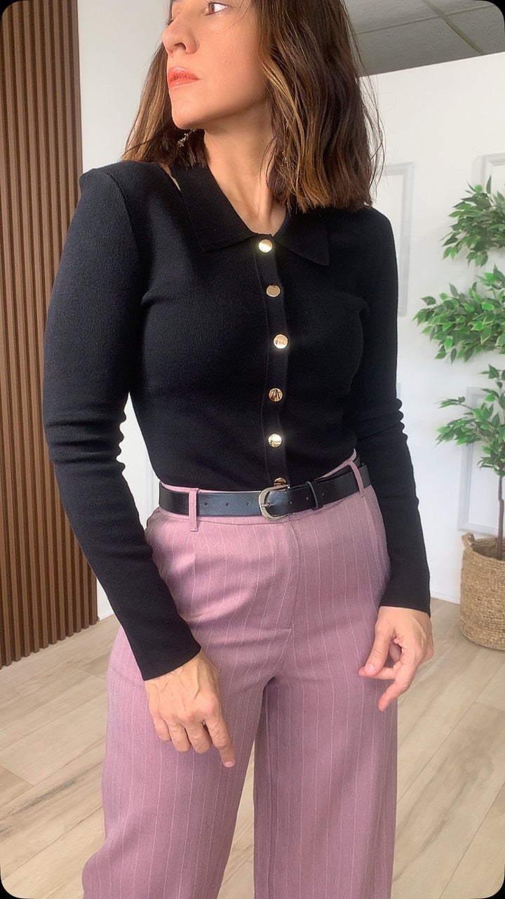 Consuelo Black Cardigan