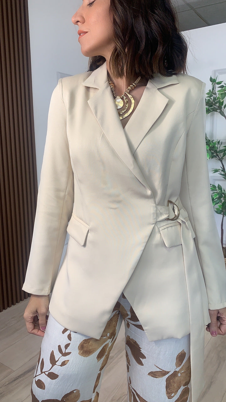 Raíz Taupe Blazer