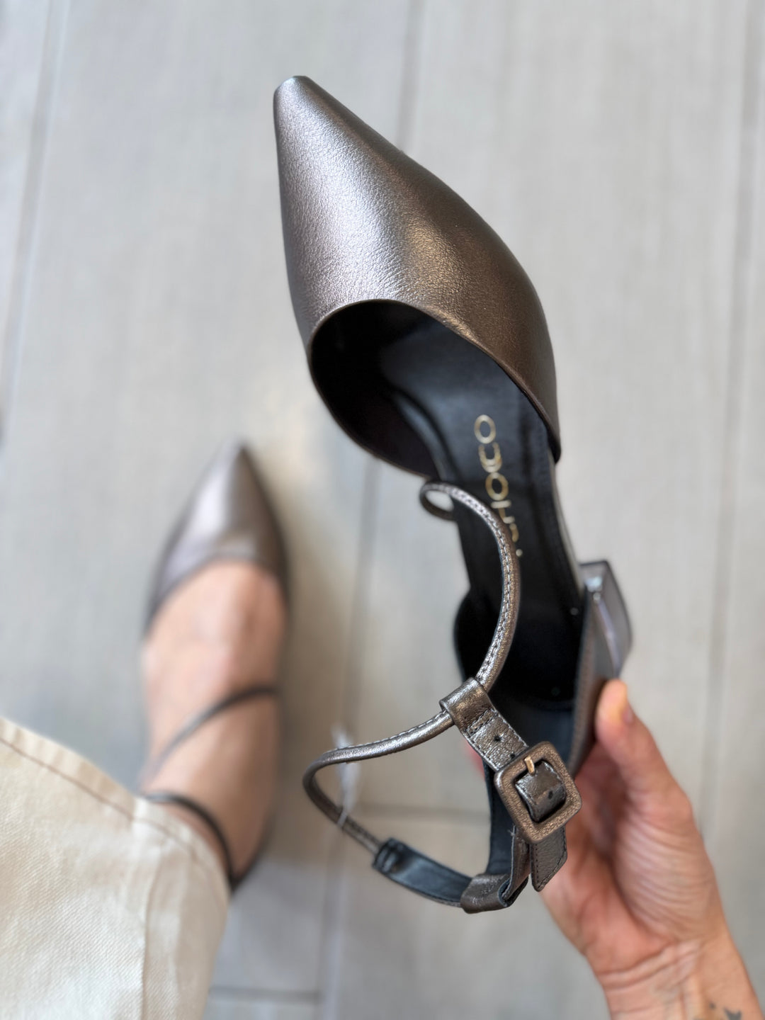 Tchocco Onix C Strap Mary Janes