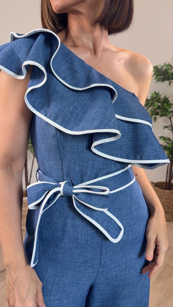 Ignite Denim Jumpsuit