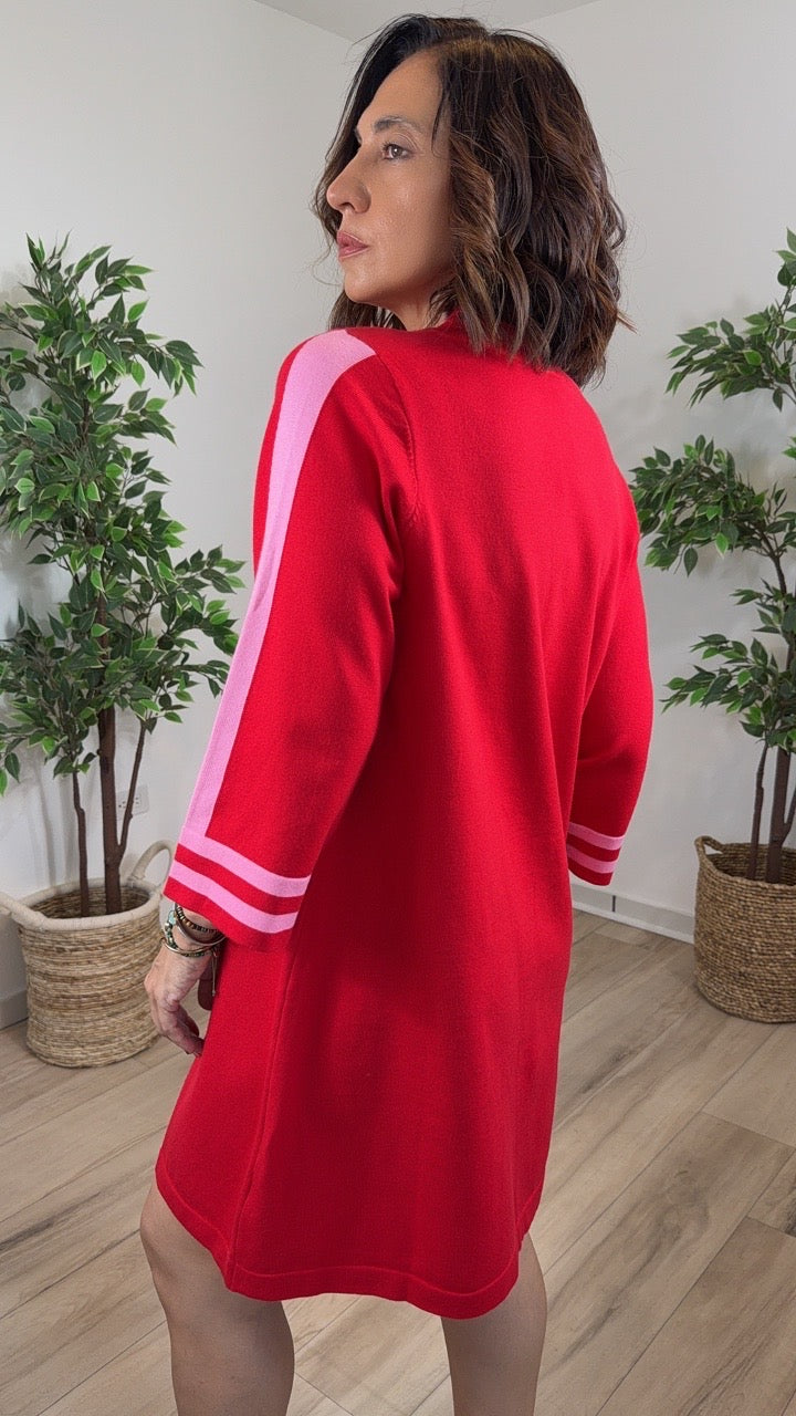 Ímpetu Red Mini Dress