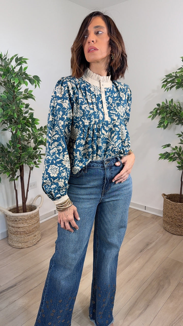 Vaho Teal Top