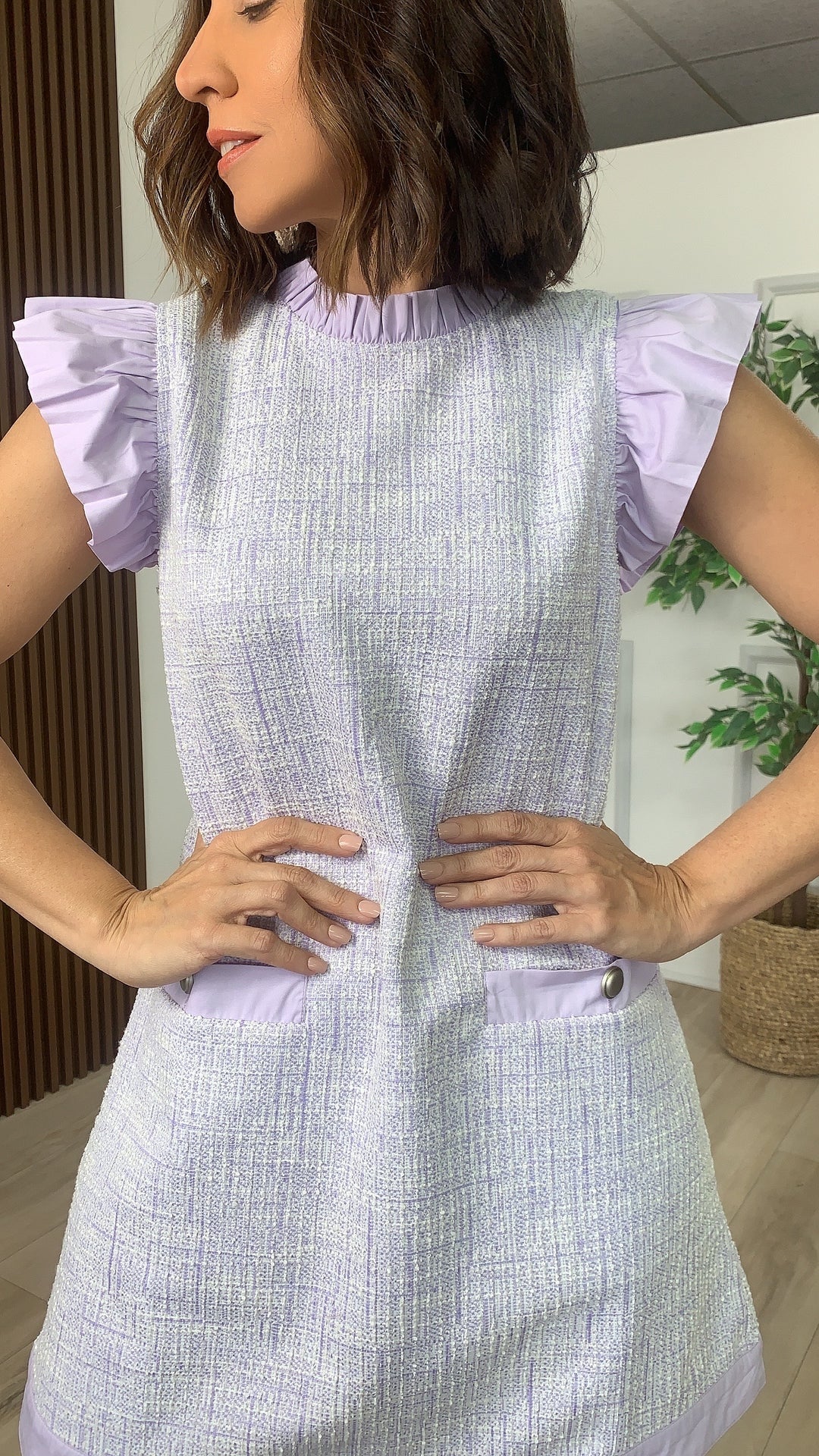 Legado Lavender Mini Dress