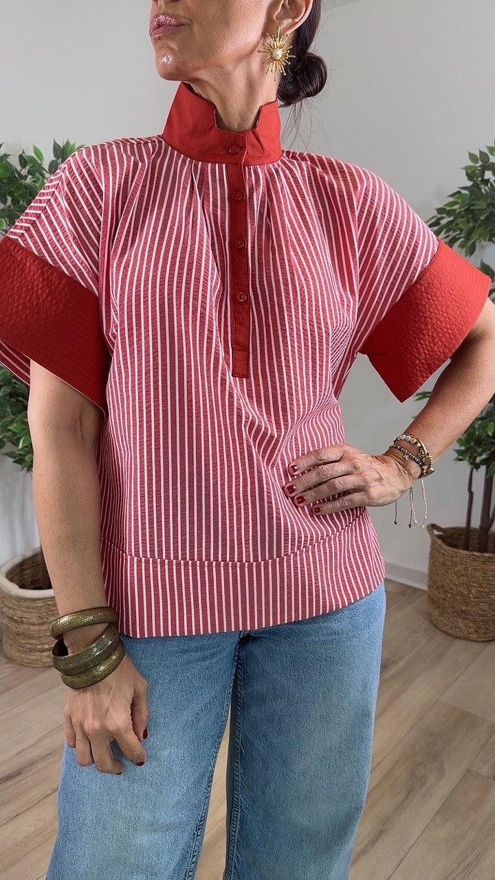 Samaria Rust Top