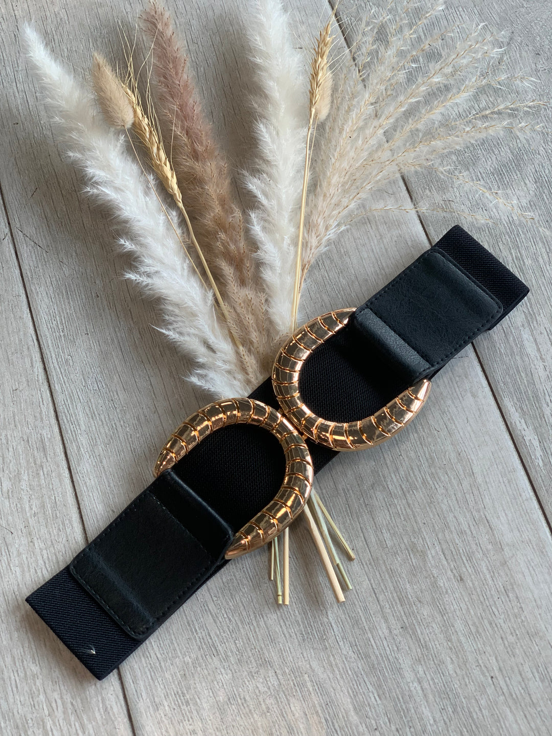 Black Double Sided Belt