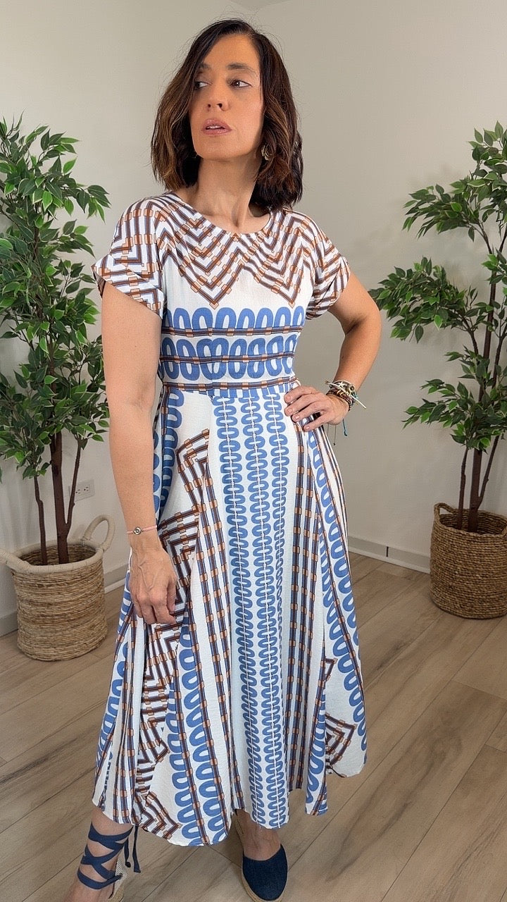 Victorioso Blue Midi