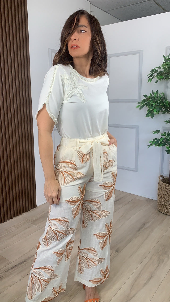 Cosecha Cream Pants