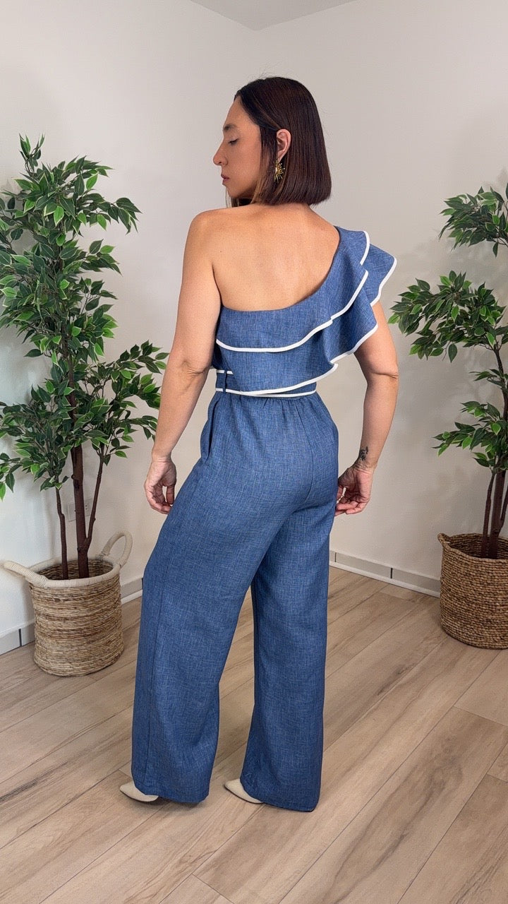 Ignite Denim Jumpsuit