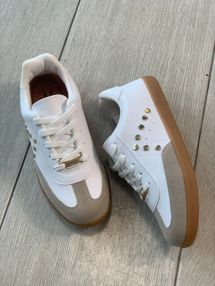 Vizzano Gold Studs White Sneakers