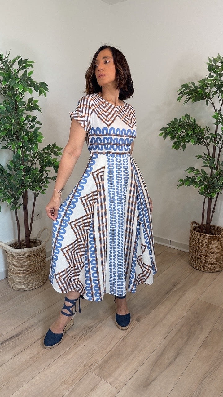 Victorioso Blue Midi