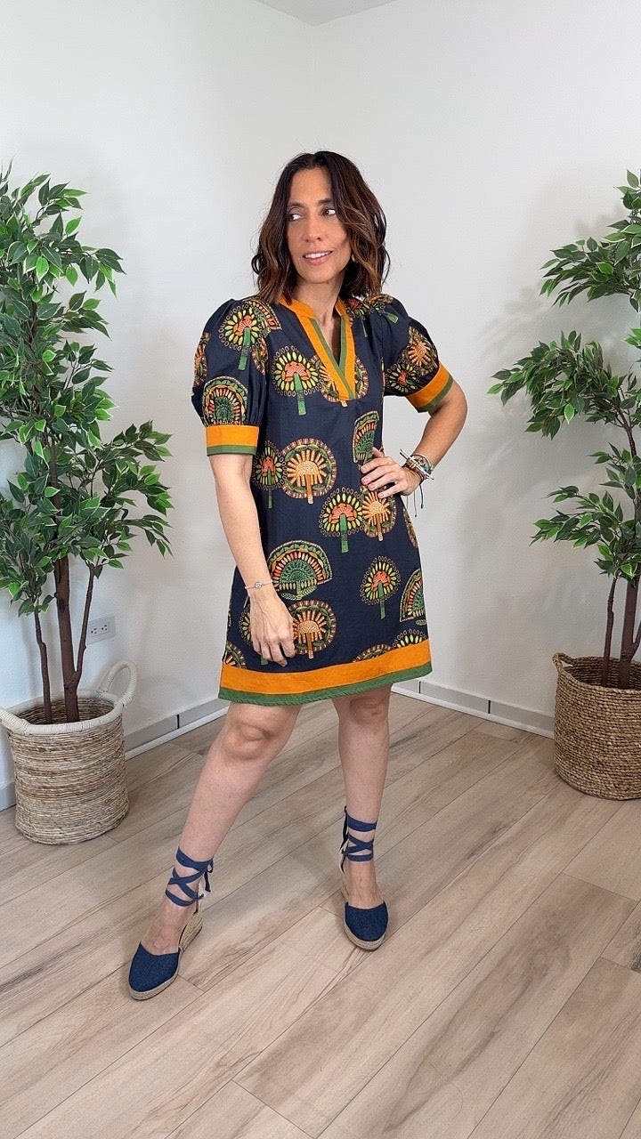 Esmero Navy Mini Dress