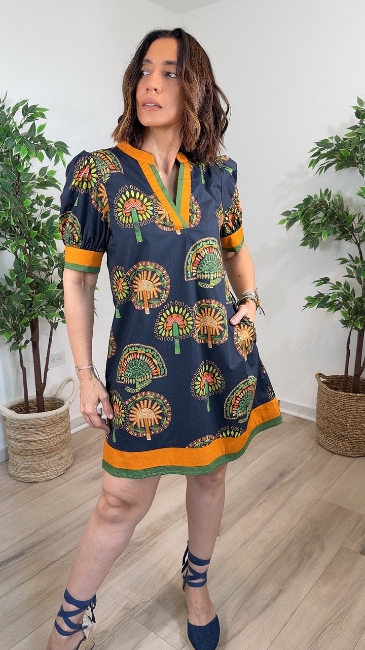 Esmero Navy Mini Dress