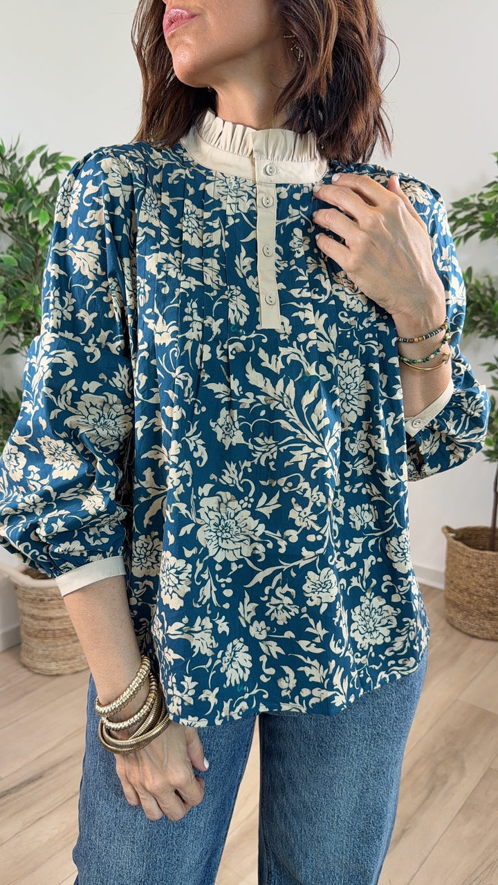 Vaho Teal Top
