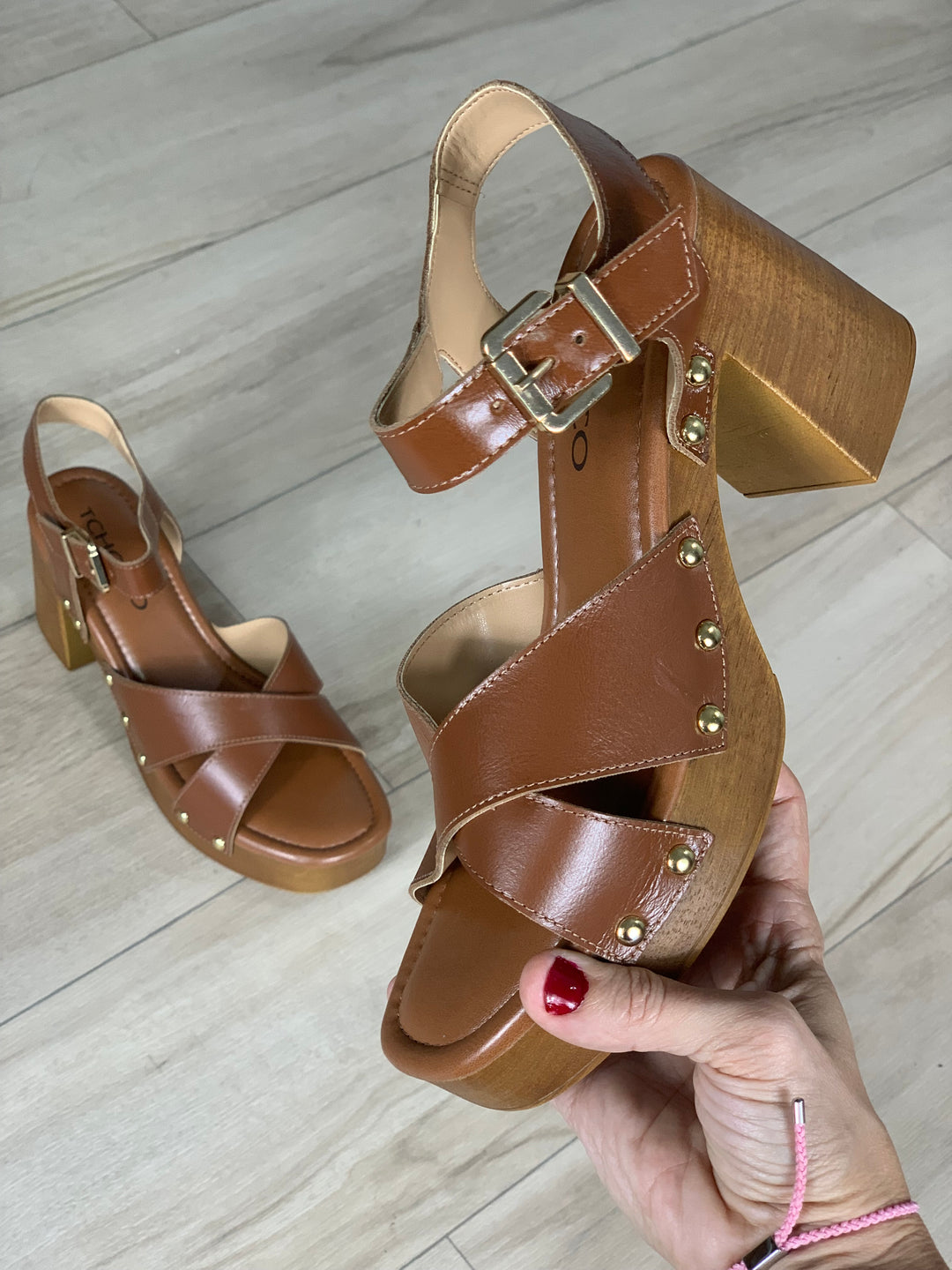 Tchocco Brown Platforms